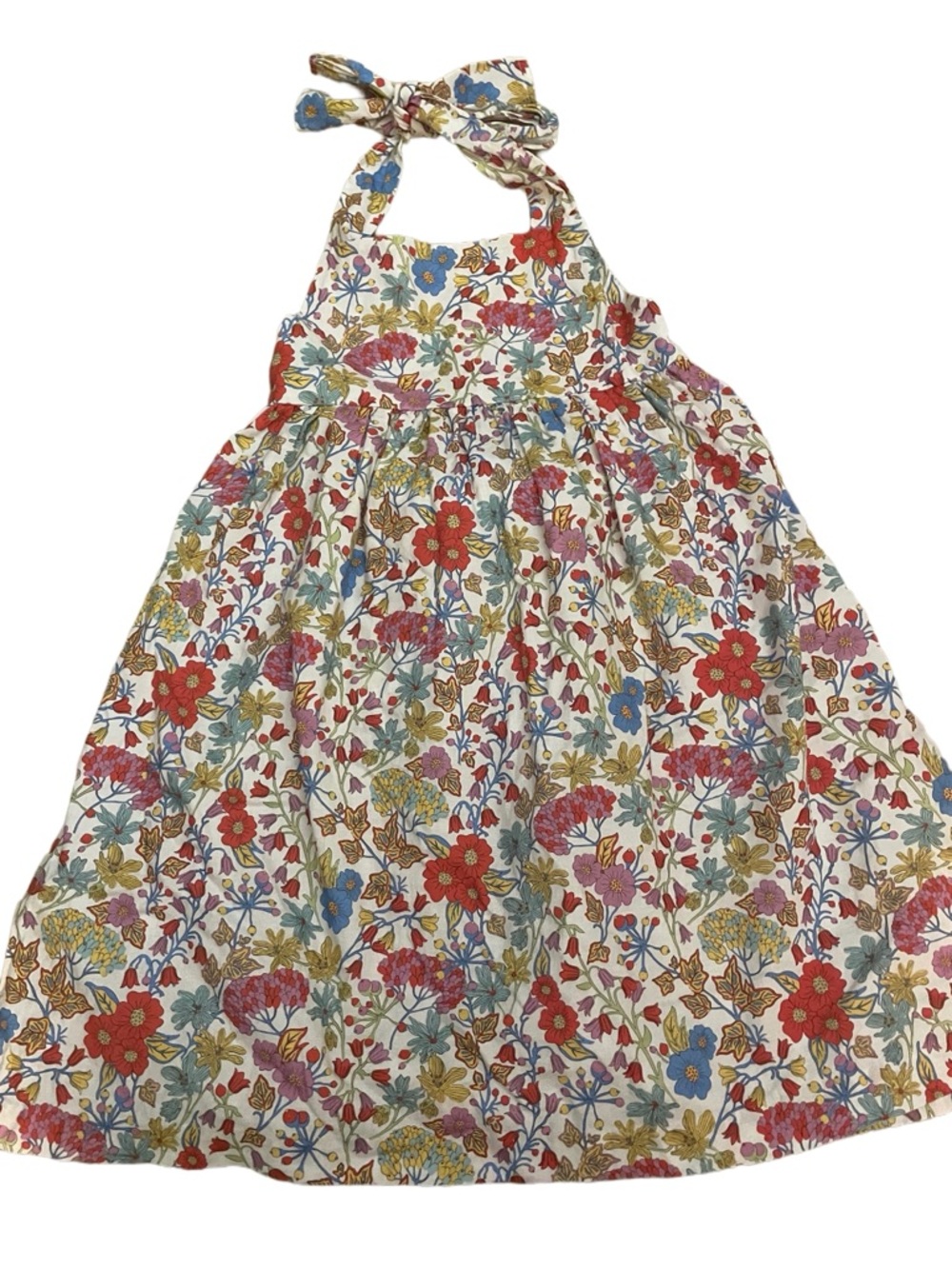 Bella Bliss Floral Halter Dress EUC SZ 8